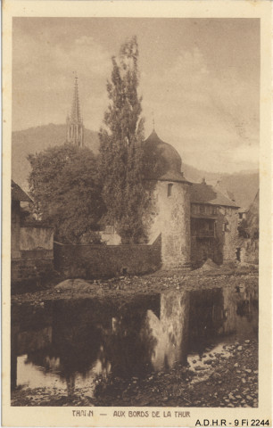 Thann, aux bords de la Thur