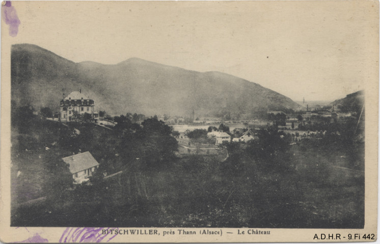 Bitschwiller : le château