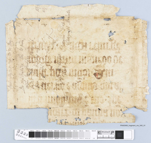 Fragment ms 045a