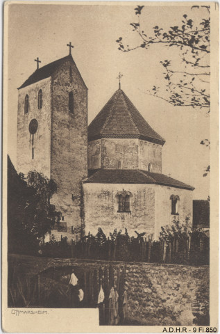 Ottmarsheim : l'église