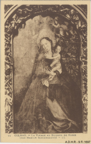 Colmar : la Vierge au buisson de Roses