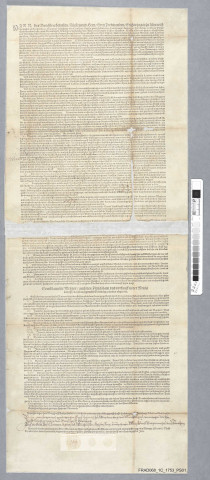 Règlement de la Régence d'Ensisheim sur la viande