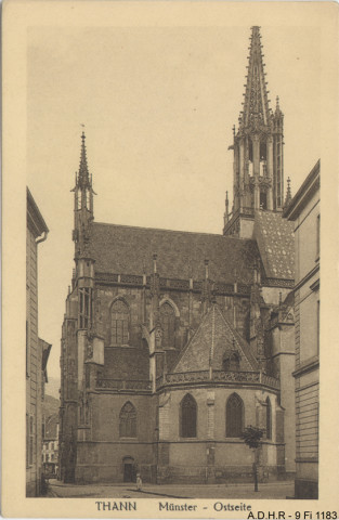 Thann : la collégiale Saint-Thiébault