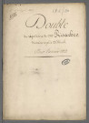 Double de répertoire chronologique Risacher