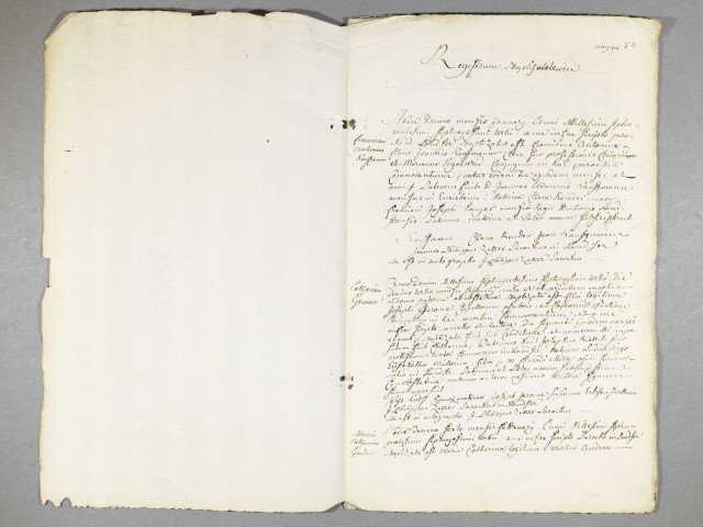 Landser - Paroisse catholique Assomption - Registres de baptêmes, mariages et sépultures