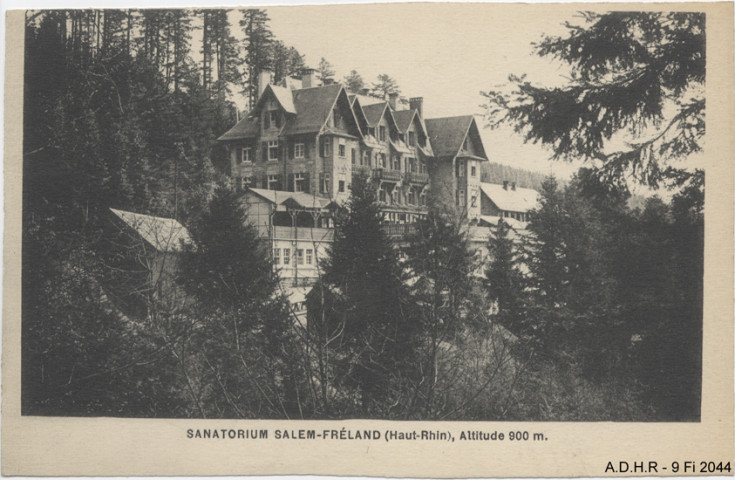 Fréland, sanatorium Salem-Fréland