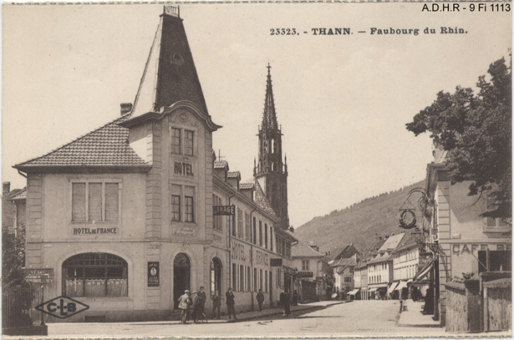 Thann : Faubourg du Rhin