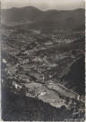 Vallée de Munster, en fond la ville