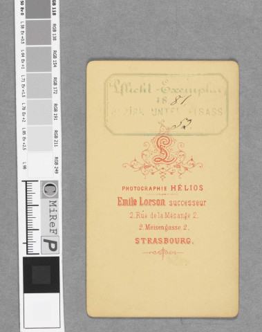 Photographie de l'évêque coadjuteur Pierre-Paul Stumpf (1822-1890)