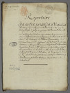 Double de répertoire chronologique Me Augustin Prud'homme