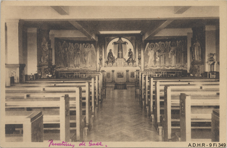 Colmar : sanatorium départemental, chapelle