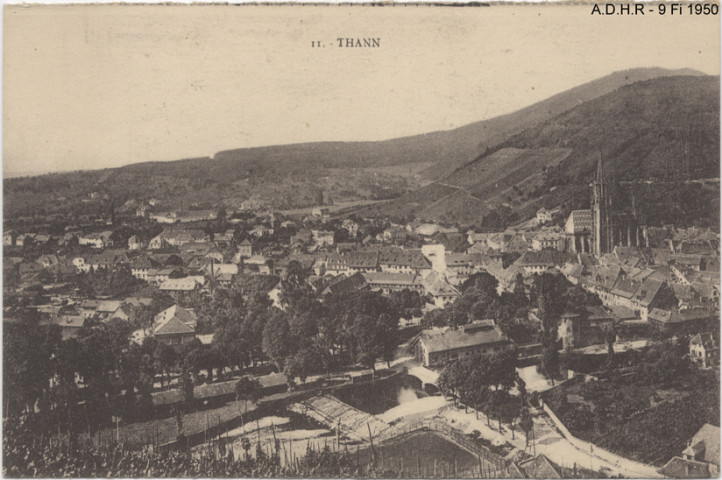 Thann, vue générale