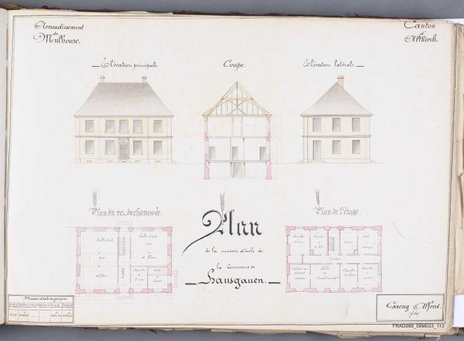 Hausgauen - école des garçons