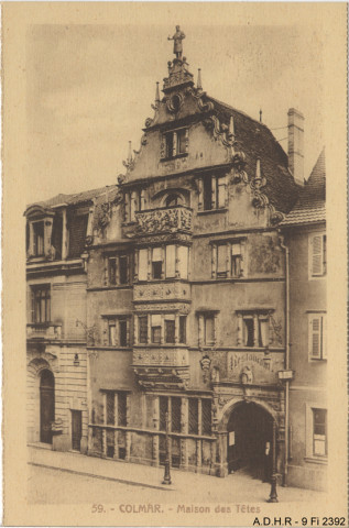 Colmar, maison des Têtes