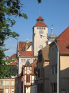 Vue vers l'école Jean Macé