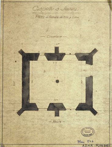 Chapelle de Sewen échelles variées