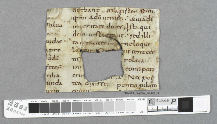 Fragment ms 659
