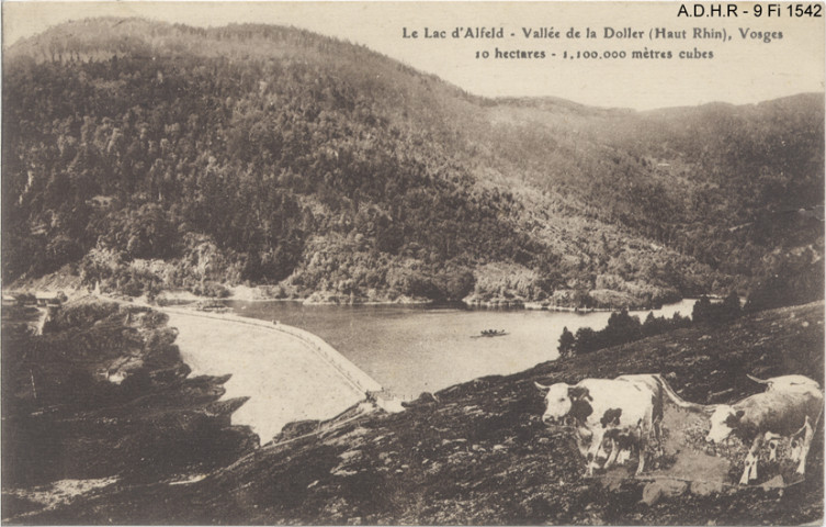 Le Lac d'Alfeld (vallée de la Doller)