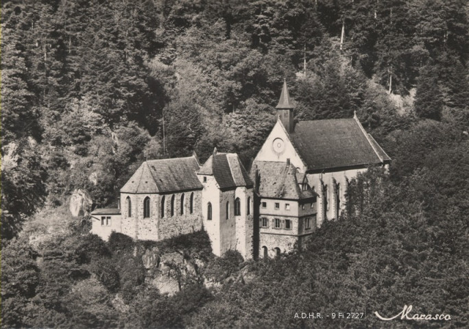 Notre-Dame de Dusenbach près Ribeauvillé : vue générale.