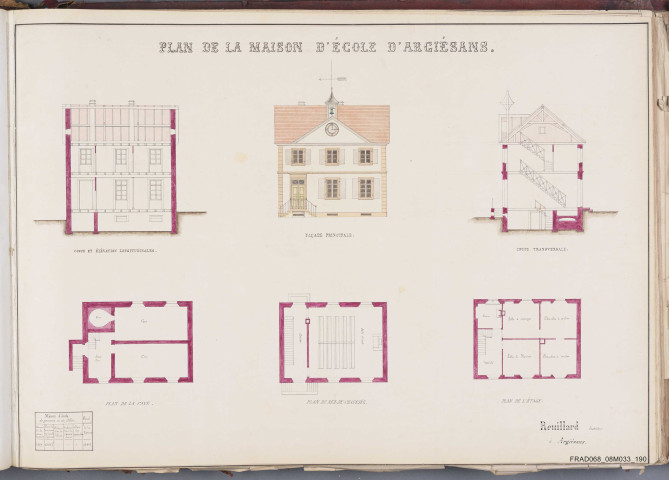 Argéisans - école des garçons et filles