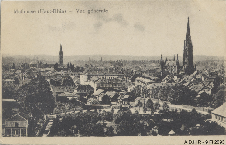 Mulhouse, vue générale