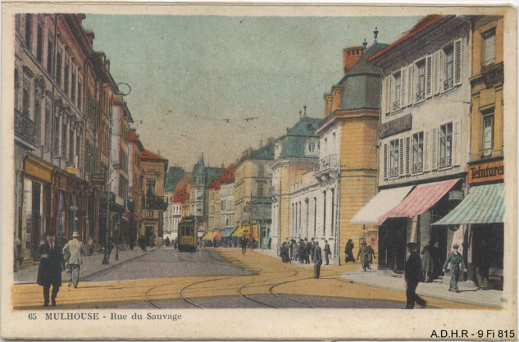 Mulhouse : rue du Sauvage