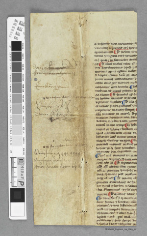 Fragment ms 356a