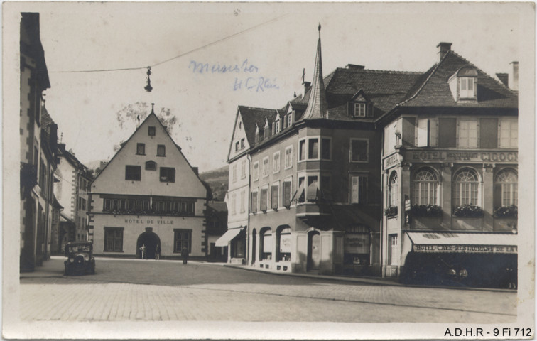 Munster : hôtel de ville