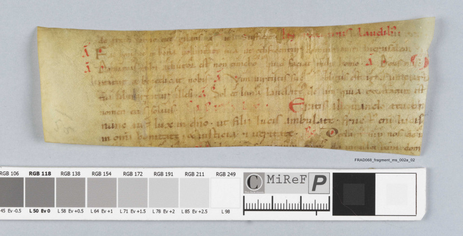 Fragment ms 002a