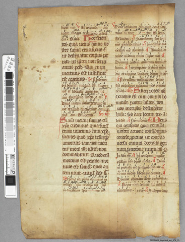 Fragment ms 575