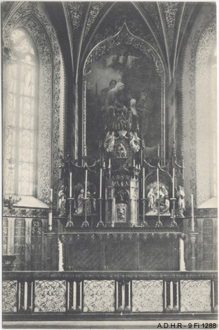 Trois Epis : intérieur de la chapelle