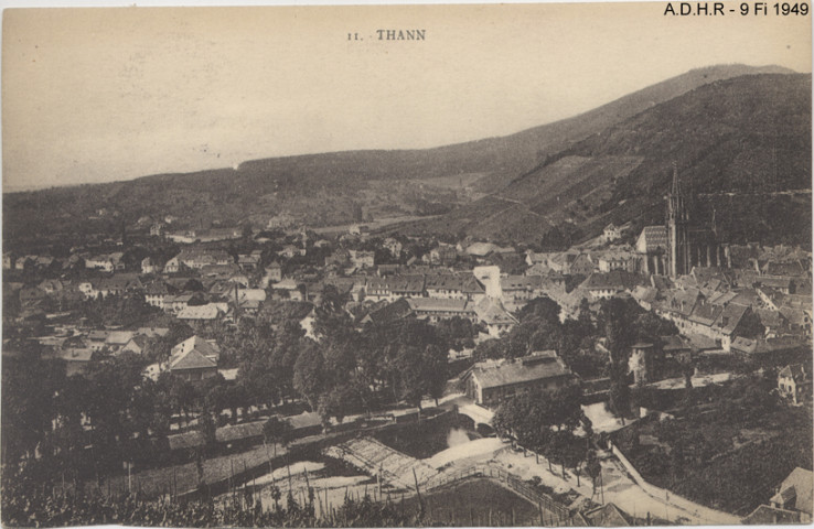 Thann, vue générale