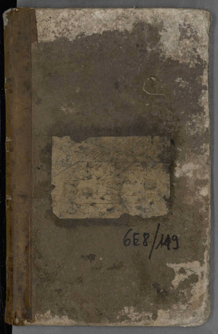 Répertoires alphabétiques Me Gschwind, 26 mai 1847 - 25 septembre 1855. Répertoires alphabétiques Me Krauss, 1er juillet 1858 - 1er septembre 1860.