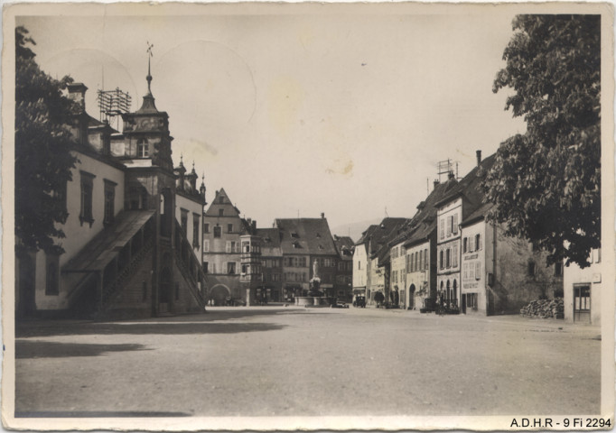 Soultz, mairie, place de la république