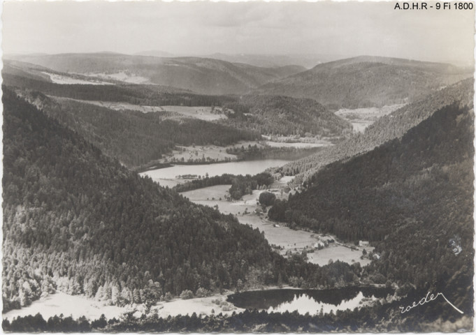 Hohneck, vue sur la Vallée des Lacs