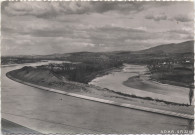 Ottmarsheim, canal d'amenée et le Rhin