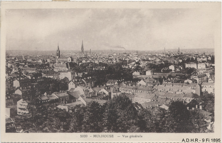 Mulhouse, vue générale