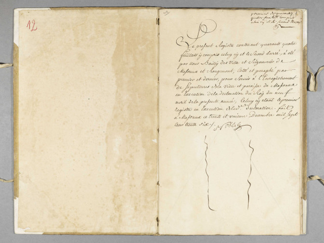 Masevaux - Paroisse catholique Saint-Martin - Registre de sépultures et déclaration de grossesse