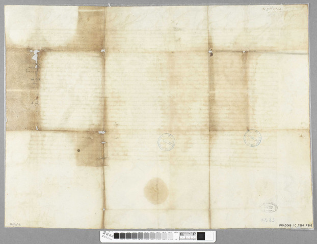 Mandement de l'archiduc Ferdinand établissant un droit pour la construction d'une nouvelle route provinciale (Weggeld)