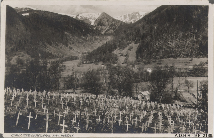 Metzeral, cimetière militaire