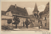 Guémar : église et monument aux morts