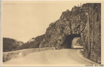 Le tunnel et le village de la Schlucht