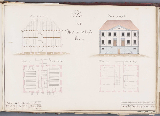 Bisel - école des garçons et filles