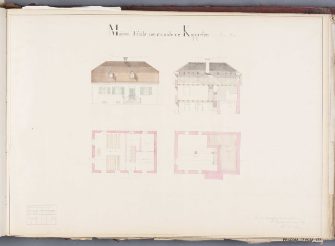 Kappelen - école des garçons et filles