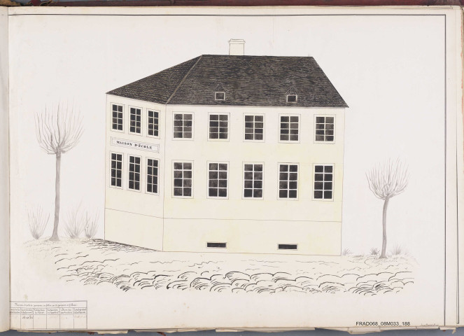 Waltenheim - école des garçons et filles