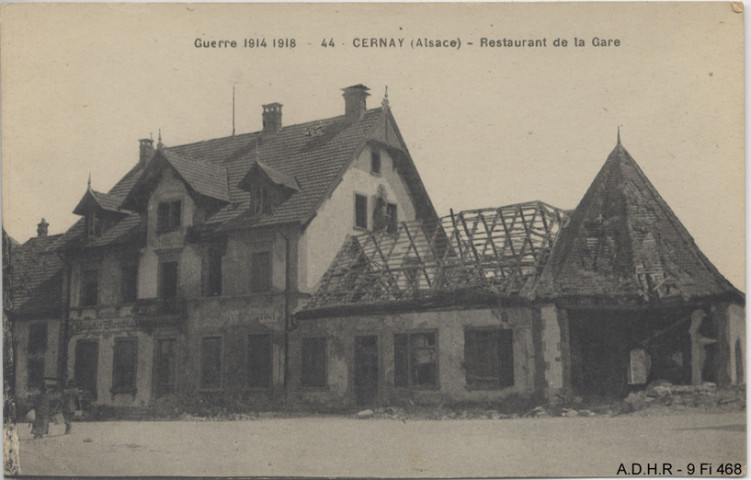 Cernay : restaurant de la gare