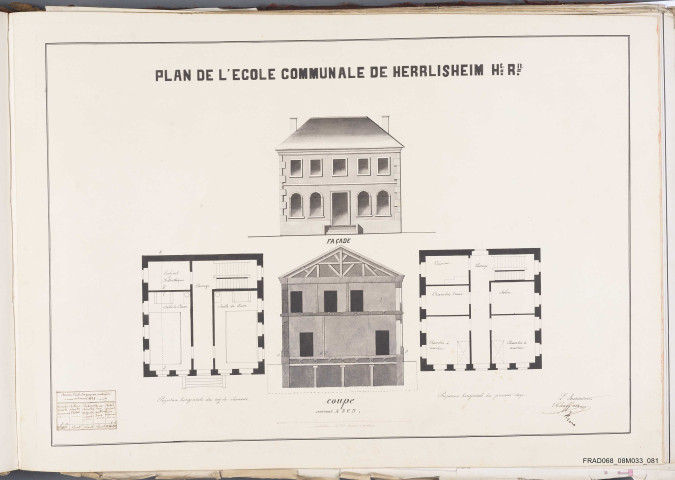 Herrlisheim - école des garçons