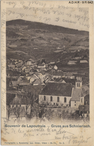 Lapoutroie : vue générale