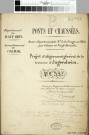 Plans d'alignement des traverses d'Andolsheim (plan en 1853), Bonhomme (plan en 1850), Colmar (plan en 3 feuilles en 1851, modification des alignements généraux à l'entrée de Colmar, le long de la cité ouvrière projetée par le manufacturier Herzog du Logelbach, avec 4 plans, en 1866-1869), Hachimette, hameau dépendant de la commune de Lapoutroie (plan et profils en 1851), Horbourg (plan en 1825) et Ingersheim (plan en 1850) 