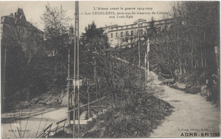 Trois Epis : terminus du tramway de Colmar